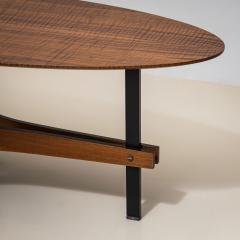 Oval Coffee Tables attributed to Guglielmo Ulrich Italy 1950s - 4435328