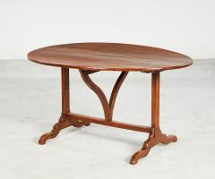 Oval Fruitwood Vineyard Table - 3669147