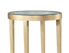 Oval Gold Contemporary Drinks Table - 3996090