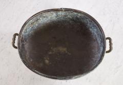 Oval Patinated Bronze Footed Georgian Jardiniere - 4737970