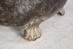 Oval Patinated Bronze Footed Georgian Jardiniere - 4737971