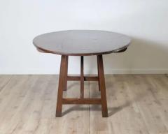 Oval Table In Walnut Wood - 4146782