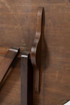 Oval Tilt Top Walnut Table - 4293806