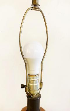 Overscale Mid century Modern Incised Brutalist Table Lamp - 4316841