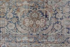 Oversize 19 century Beige Hand Knotted Kerman Rug or Carpet - 4804897