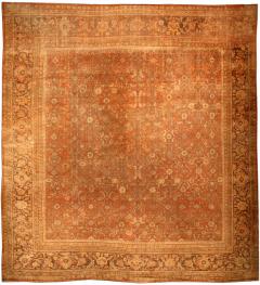 Oversize Antique Persian Sultanabad Handmade Wool Rug Size Adjusted  - 2447819