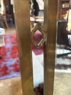 Oversize Rectangular Italian Wall Mirror 1960s - 3055794