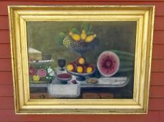 Oversized American Still Life c 1860 - 886373