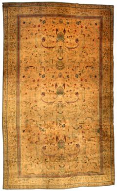 Oversized Antique Indian Handmade Wool Carpet - 2453046