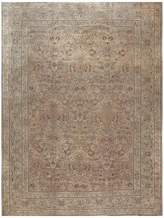 Oversized Antique Persian Khorassan Handmade Wool Rug - 2453944