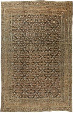 Oversized Antique Persian Meshad Handmade Wool Rug - 2447814