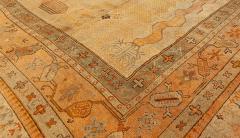Oversized Antique Turkish Oushak Handmade Wool Rug - 2465373