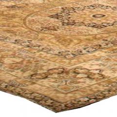Oversized Authentic 19th Century Persian Kirman Handmade Wool Carpet - 2465323