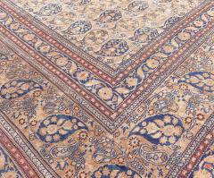 Oversized Authentic 19th Century Persian Meshad Hand Knotted Wool Rug - 2465158