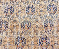 Oversized Authentic 19th Century Persian Meshad Hand Knotted Wool Rug - 2465161