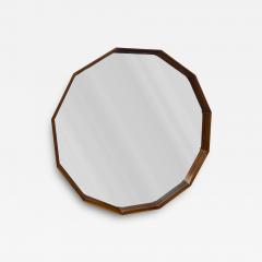 Oversized Dodecagonal Minimalist Wall Mirror 1990s - 4534871