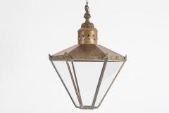 Oversized English Brass Lantern - 2113109