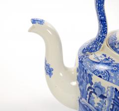 Oversized Italian Blue and White Porcelain Tea or Coffee Pot - 4797040