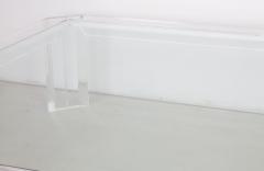 Oversized Lucite Glass Cocktail Table - 368468
