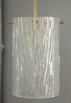 Oversized Murano Iridescent Grain Pendant - 442608