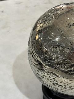 Oversized Natural Pyrite Sphere  - 3240438