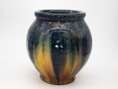 Oversized ceramic vase with Blue Cream glaze - 2041416