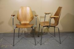 Oyvind Iversen Molded Plywood City Armchairs - 2518801