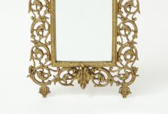 P E Guerin Antique Brass Vanity Mirror - 2192861