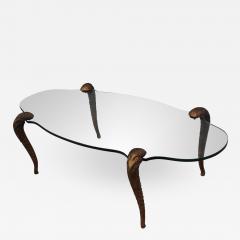 P E Guerin P E Guerin Style Gilt Legs Coffee Table - 770435