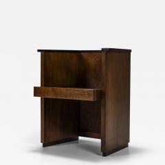 P E L Izeren Chair in Oak by P E L Izeren for Genneper Molen The Netherlands 1930s - 3406501