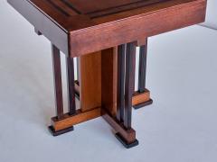 P E L Izeren P E L Izeren Side Table in Oak and Macassar Ebony Netherlands 1930s - 2329213