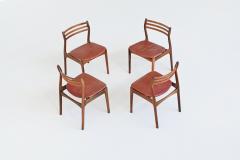 P E P E Jorgensen Poul Erik J rgensen P E Jorgensen dining chairs in rosewood Farso Stolefabrik Denmark 1960 - 3945009