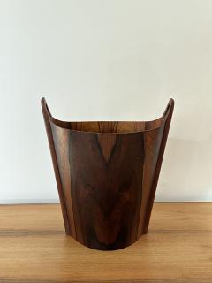 P S Heggen Einar Barnes for p s Heggen Scandinavian Modern Rosewood Wastebasket - 3474849