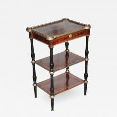 P Sormani Neoclassical Revival Three Tier Side Table - 1468680