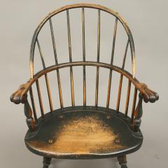 PAINTED SACK BACK WINDSOR ARMCHAIR - 3252121