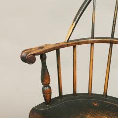 PAINTED SACK BACK WINDSOR ARMCHAIR - 3252122