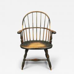 PAINTED SACK BACK WINDSOR ARMCHAIR - 3252298