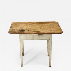 PAINTED TABLE WITH DRAWER - 1762081