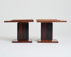 PAIR French Macassar Parchment Tables after Dupre Lafon circa 1950 - 4391492