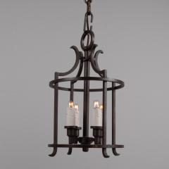 PAIR OF 1970S IRON LANTERNS FRANCE - 4487770