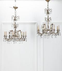 PAIR OF 20TH CENTURY ITALIAN CHANDELIERS - 3676955