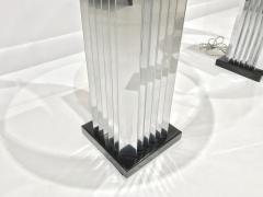 PAIR OF ART DECO REVIVAL SKYSCRAPER TABLE LAMPS - 1890129