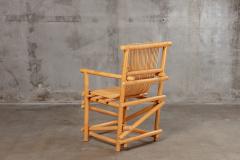 PAIR OF BAMBOO ARMCHAIRS - 1018264