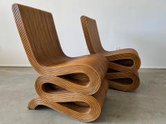 PAIR OF BAMBOO CHAIRS - 2178576