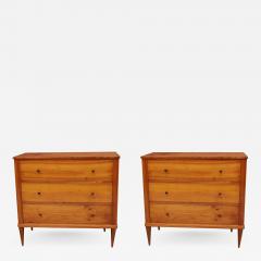 PAIR OF BIEDERMEIER BEDSIDE COMMODES - 2179795