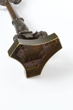 PAIR OF BRONZE CHARLES X CANDELABRAS - 2232162