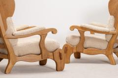 PAIR OF BRUTALIST ARMCHAIRS 1960 - 4647520
