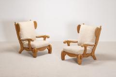 PAIR OF BRUTALIST ARMCHAIRS 1960 - 4647523