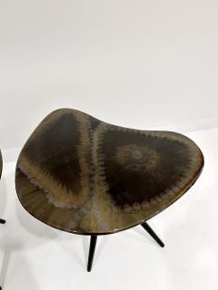 PAIR OF BUTTERFLY WING TABLES - 4011785