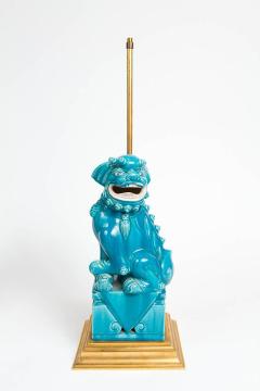 PAIR OF CERAMIC FOO DOG LAMPS - 2232168